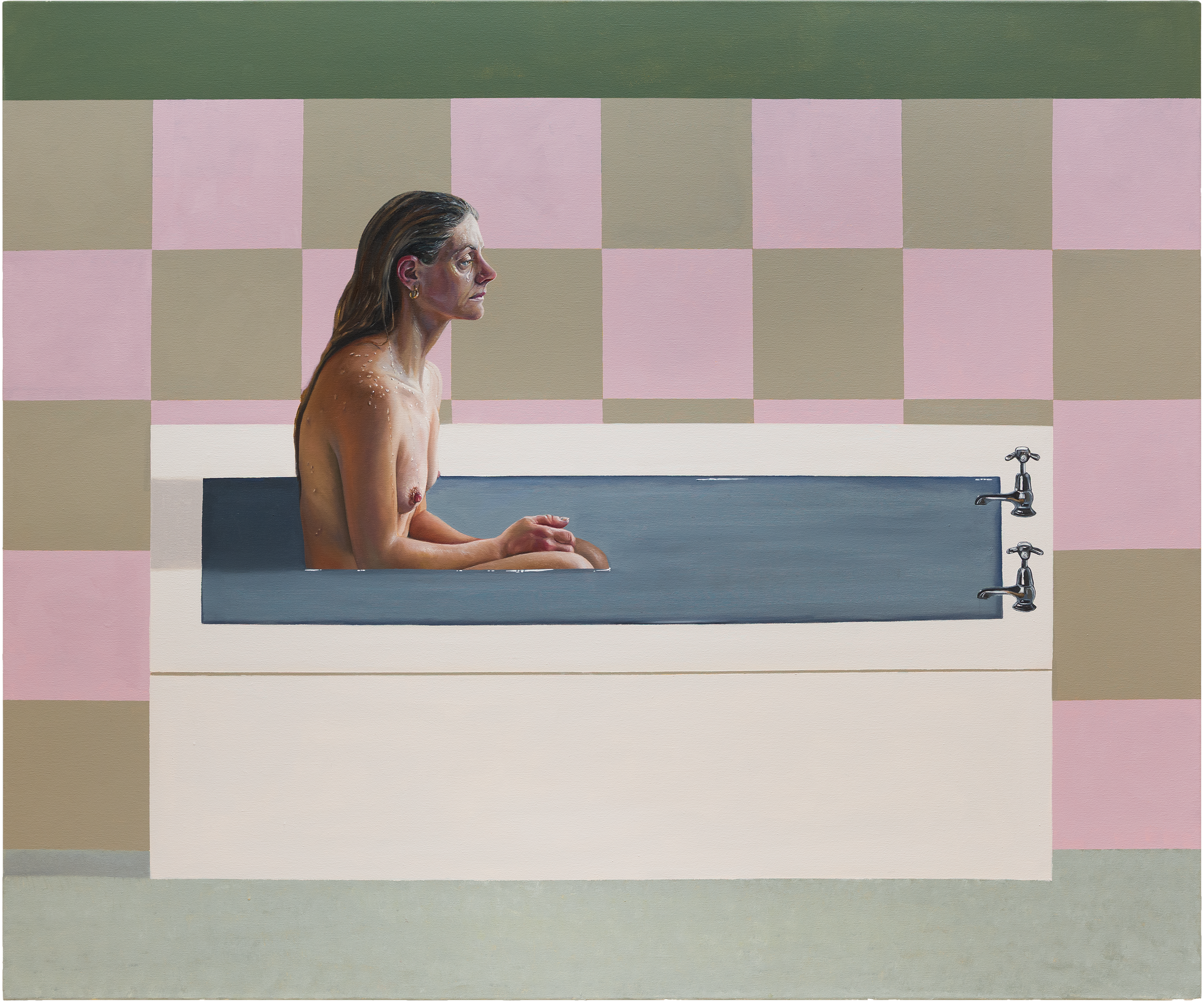 COLD WATER
Oil and acrylic on canvas
120 x 100 cm
2026