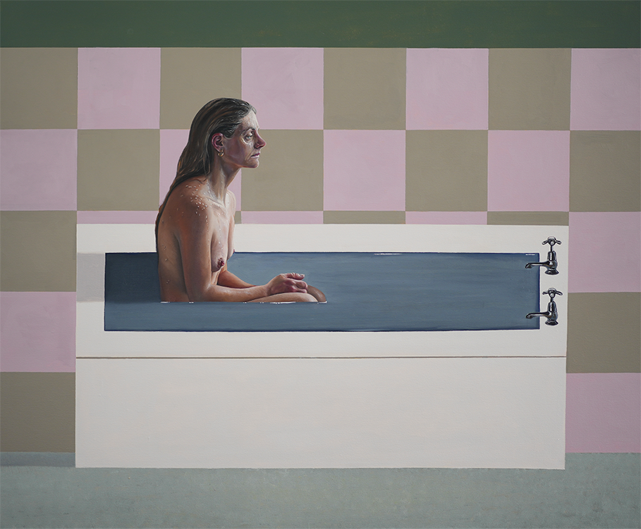 COLD WATER
Oil and acrylic on canvas
140 x 120 cm
2026