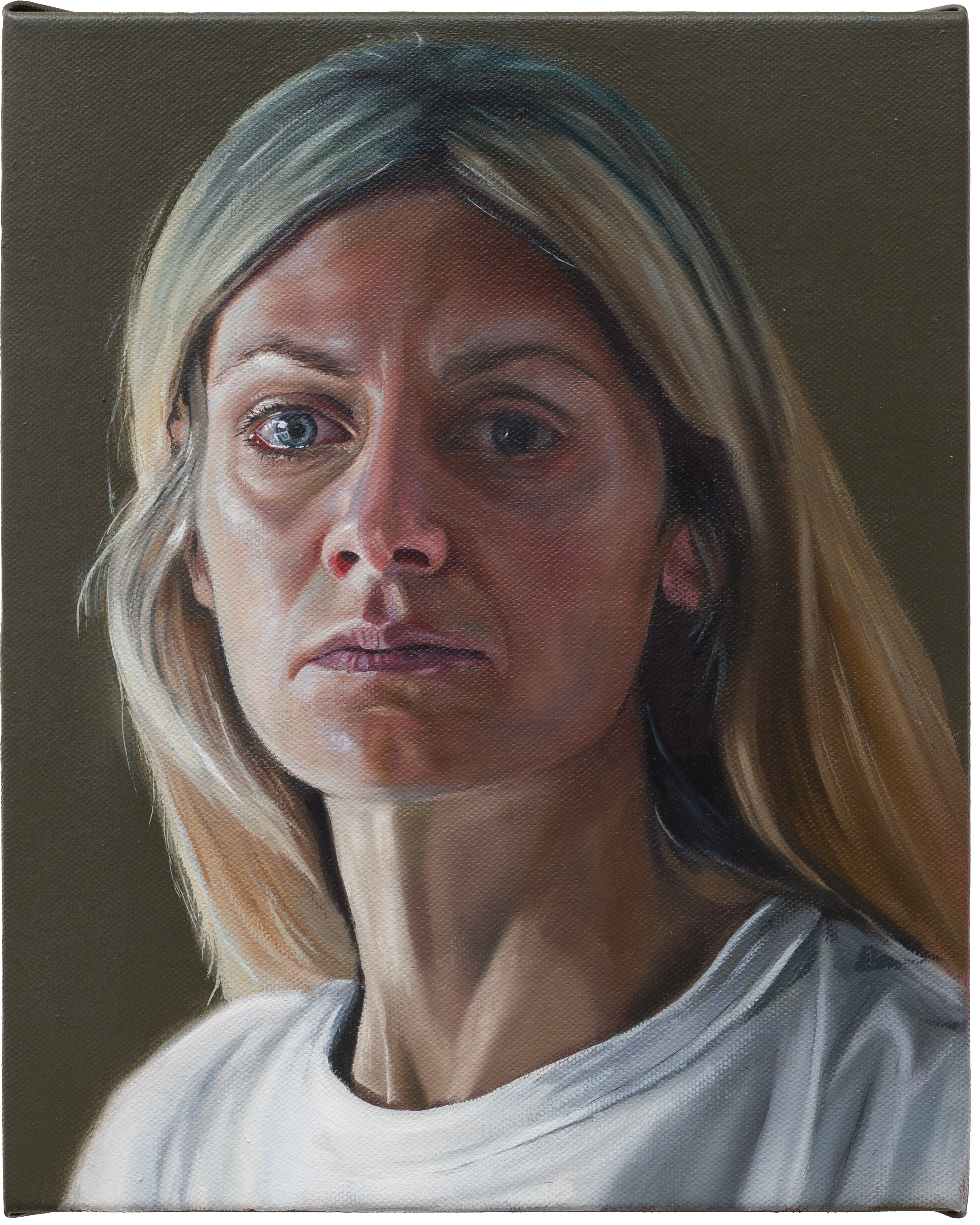 GLASSY EYED
24 x 30 cm 
Oil on canvas
2026