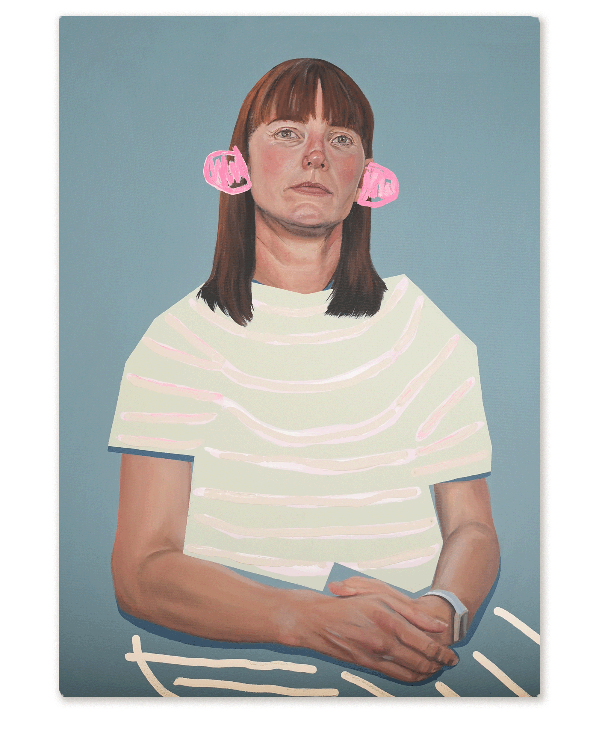 LOVE & SACRIFICE
Acrylic on canvas, October 2023