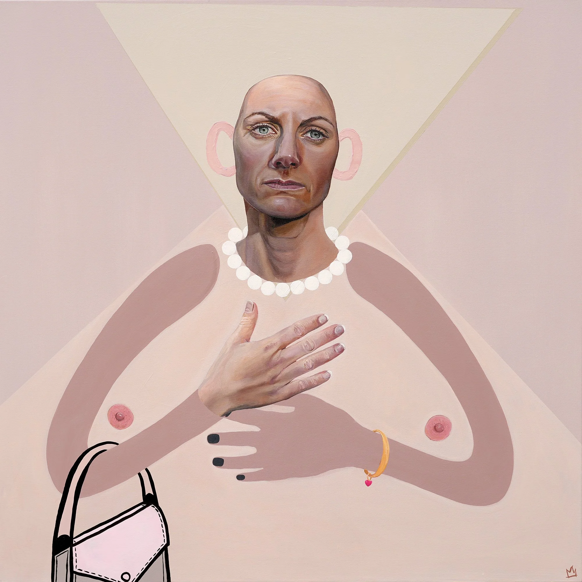 DESPERATE HOUSEWIFE
Acrylic on canvas
100 x 100 cm 
2024