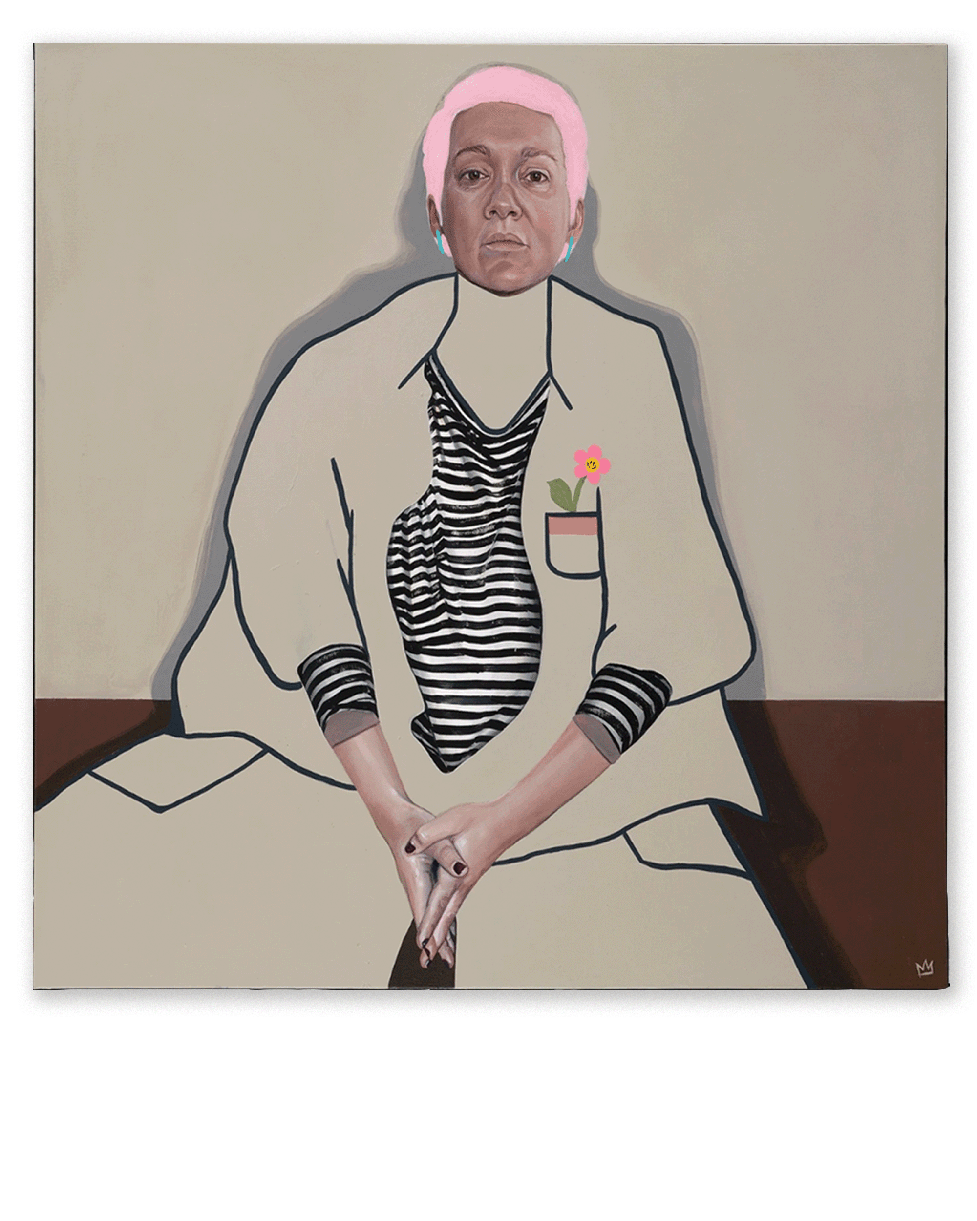 THE WAITING ROOM
Acrylic on Canvas, March 2024