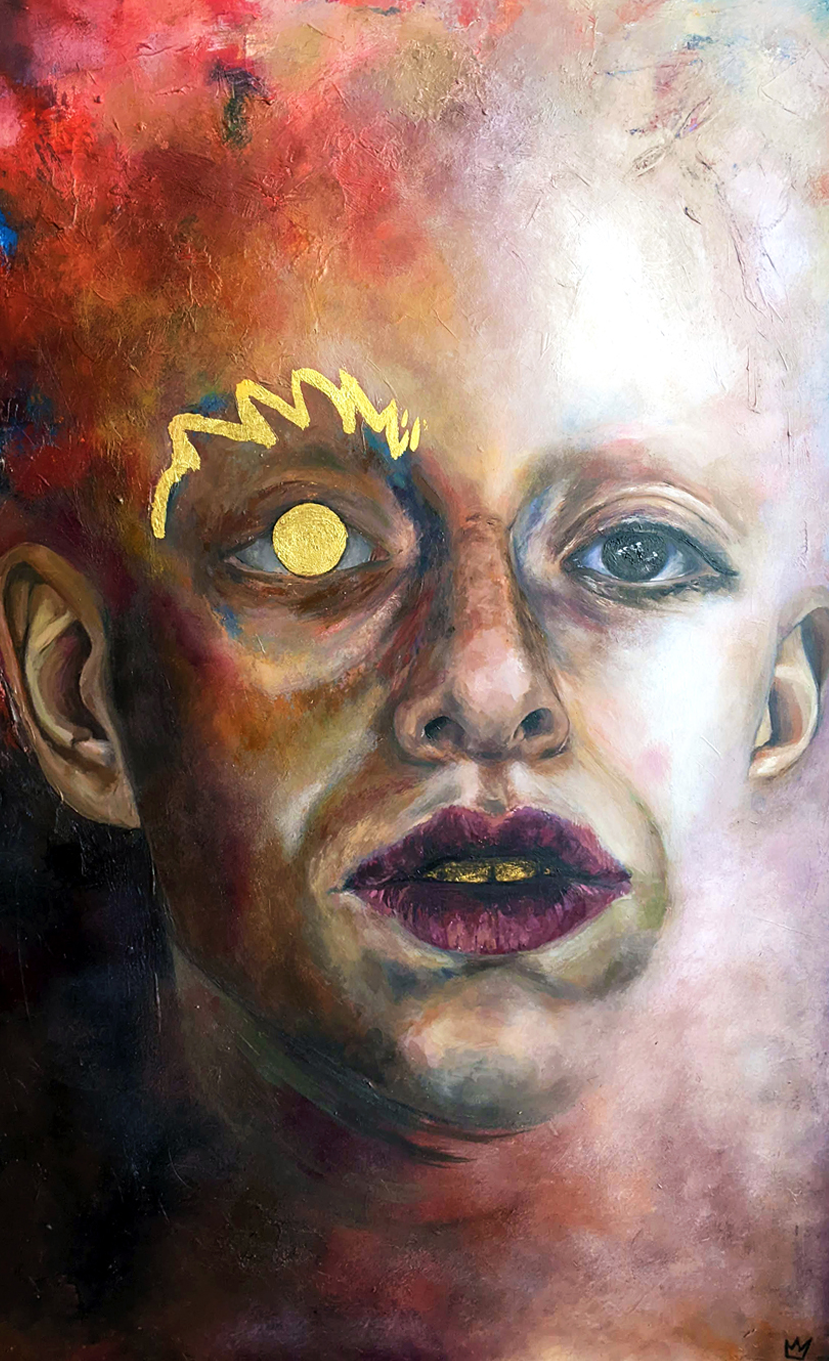 GONE GIRL
Acrylic on panel
2022