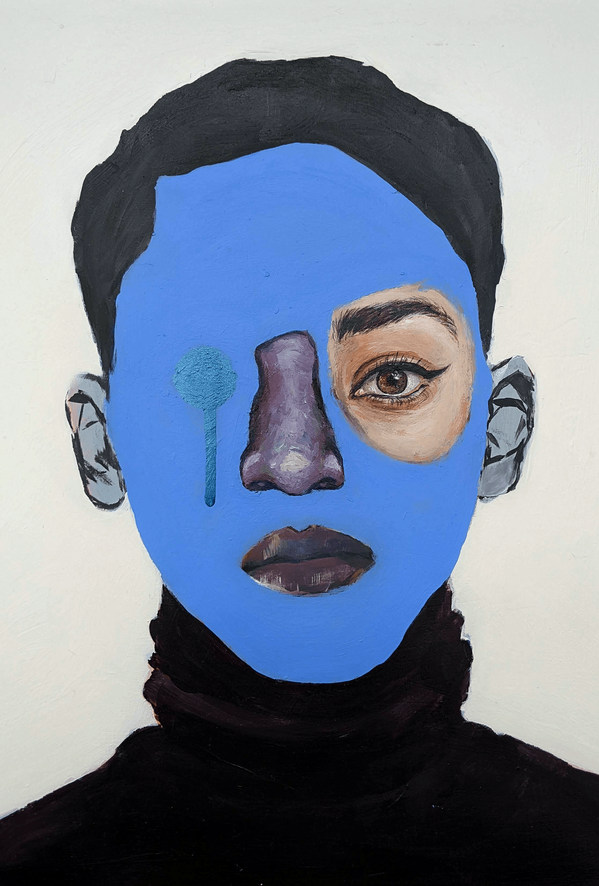 MIX & MATCH
Acrylic on panel 
2022