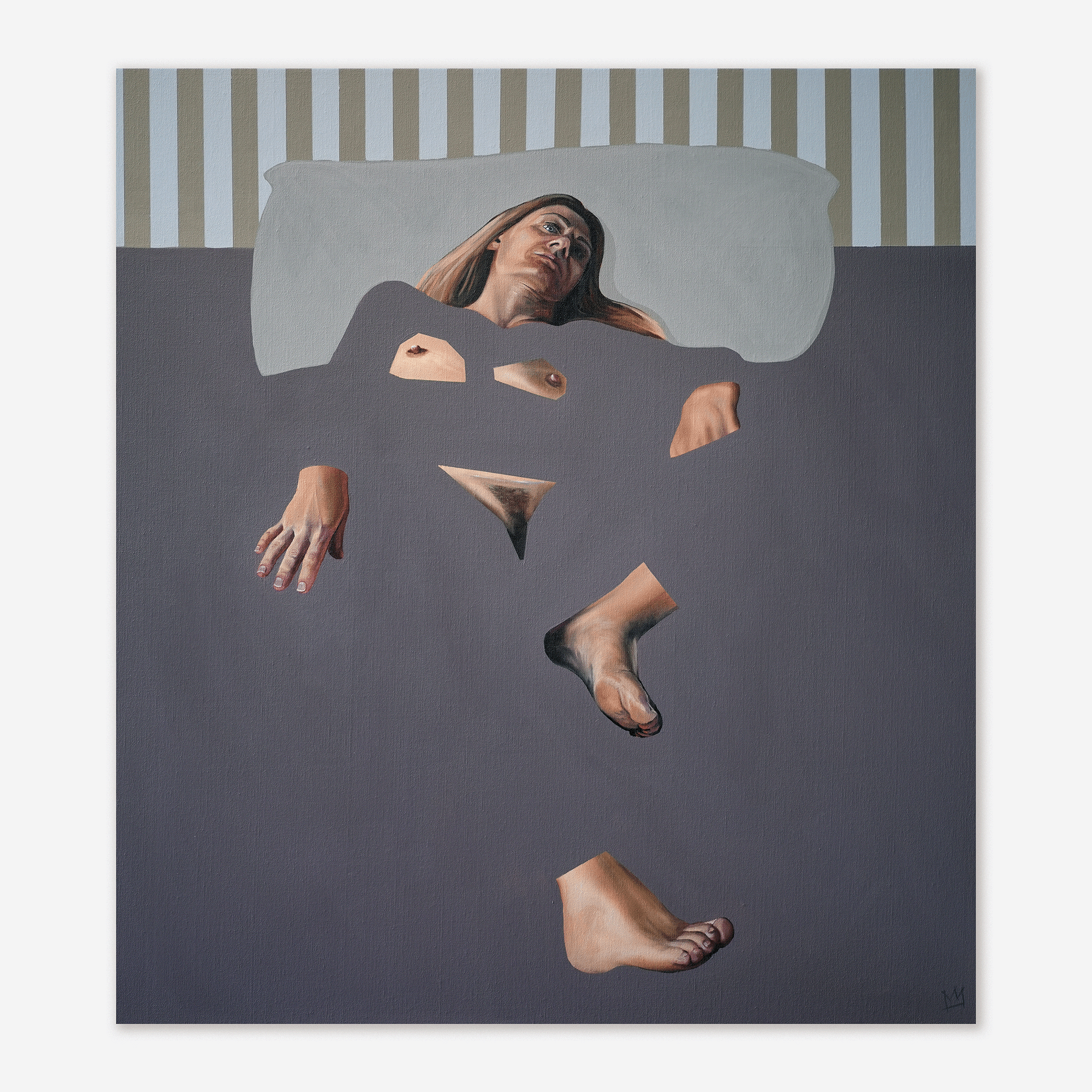 WOMAN IN PIECES
Original Oil and Acrylic on Canvas, 2025