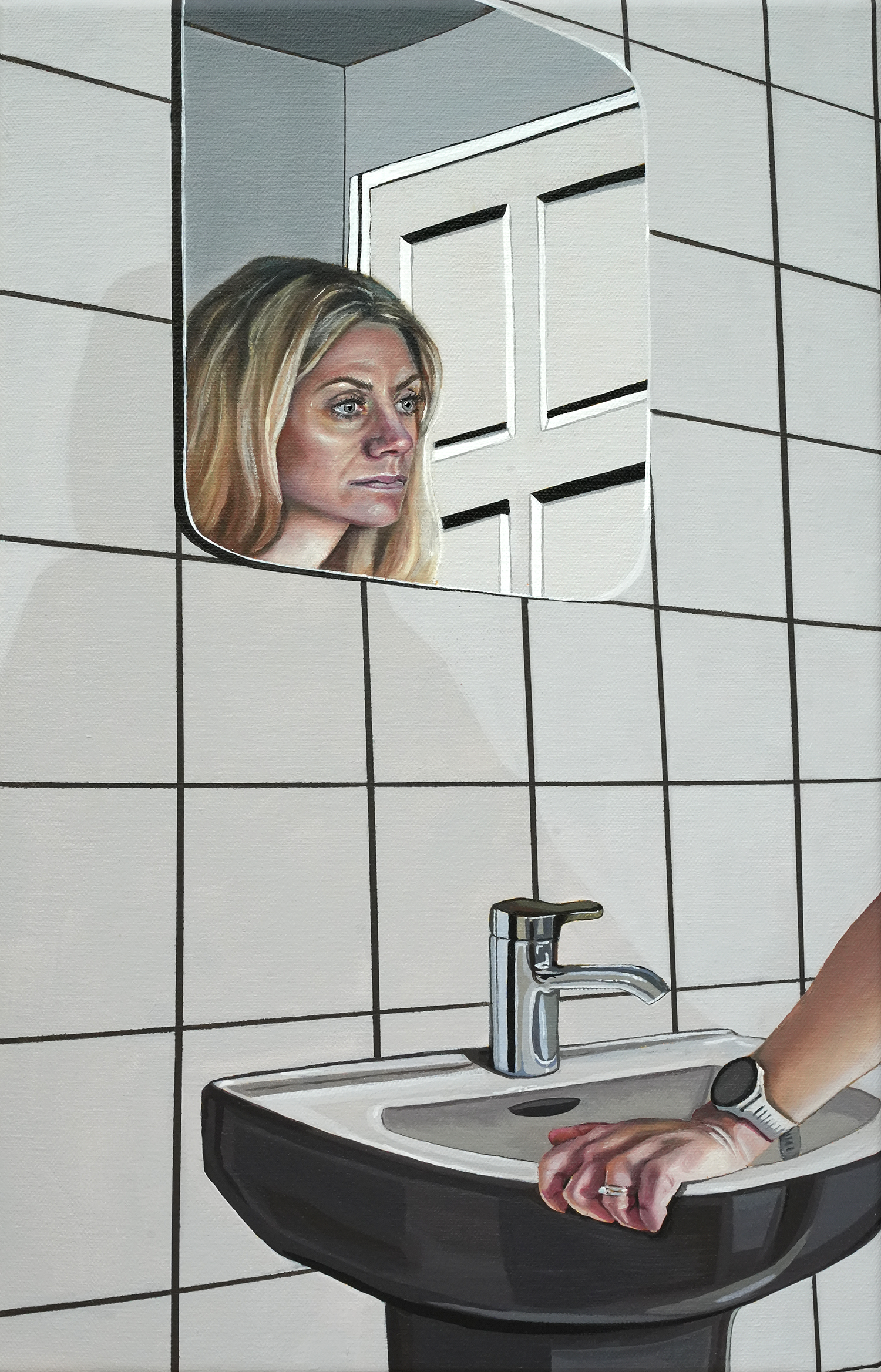LIMESCALE
Oil and acrylic on canvas
25 x 40 cm 
2026