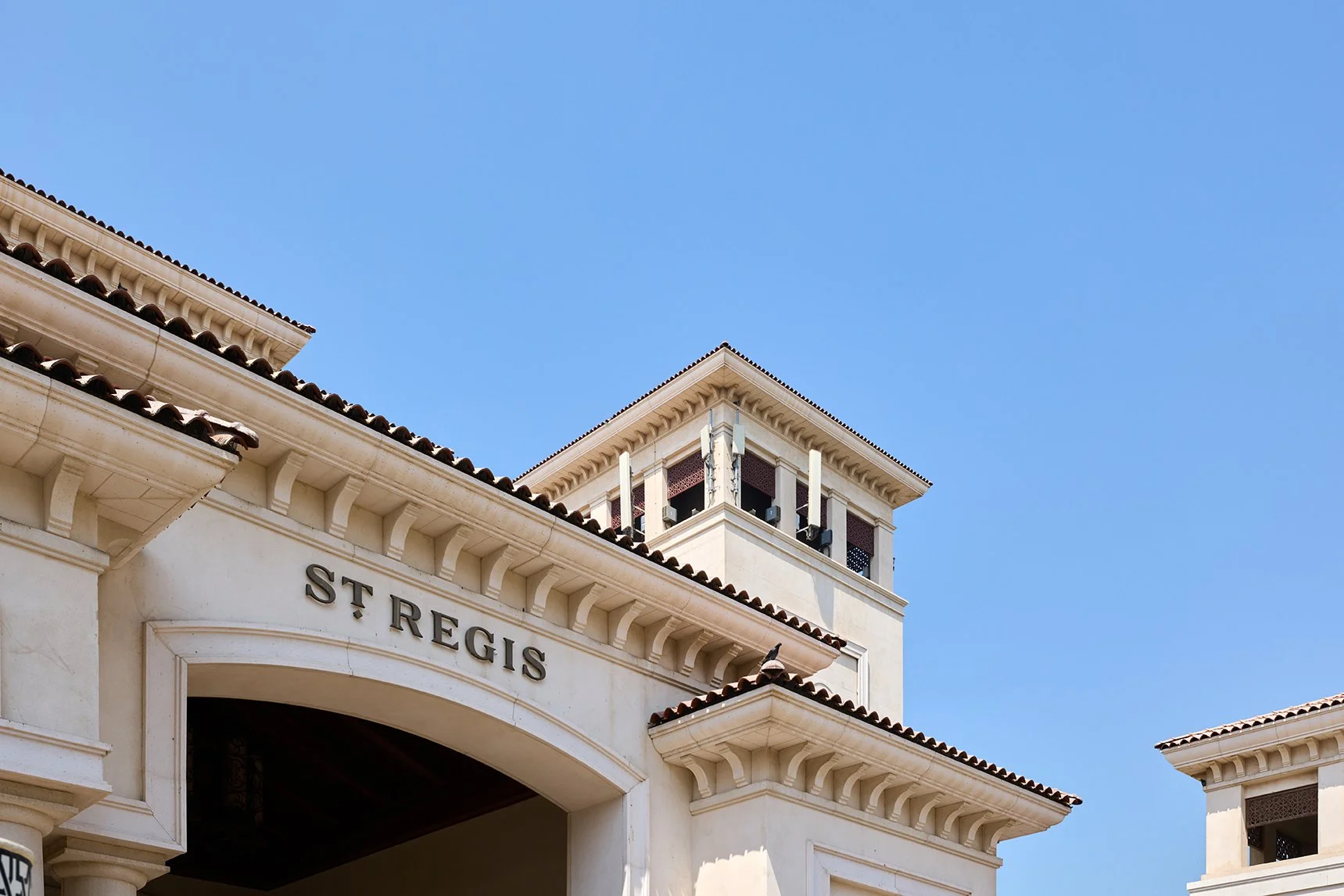 St Regis Saadiyat Island, front of hotel