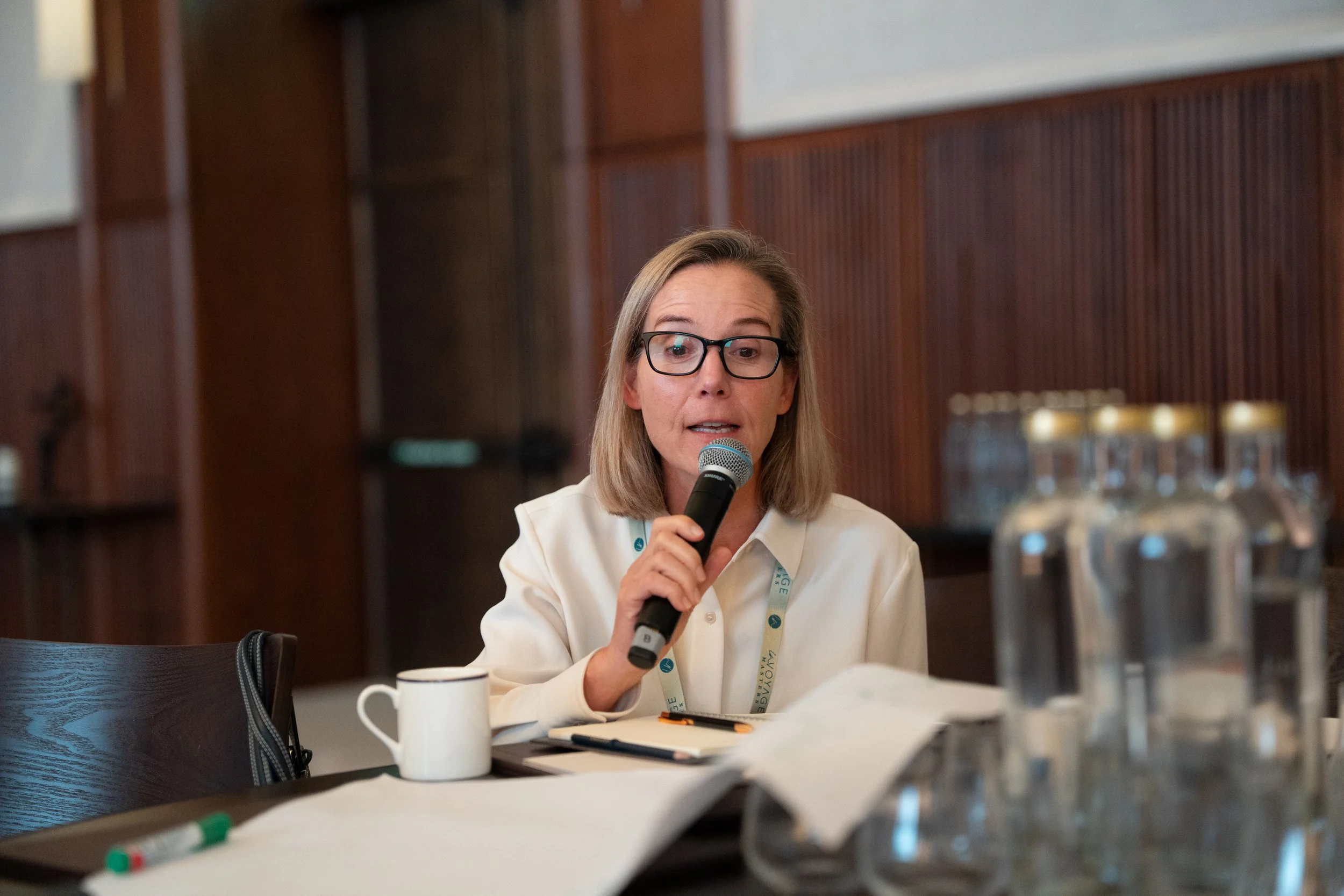 event professional engaging in mba learning