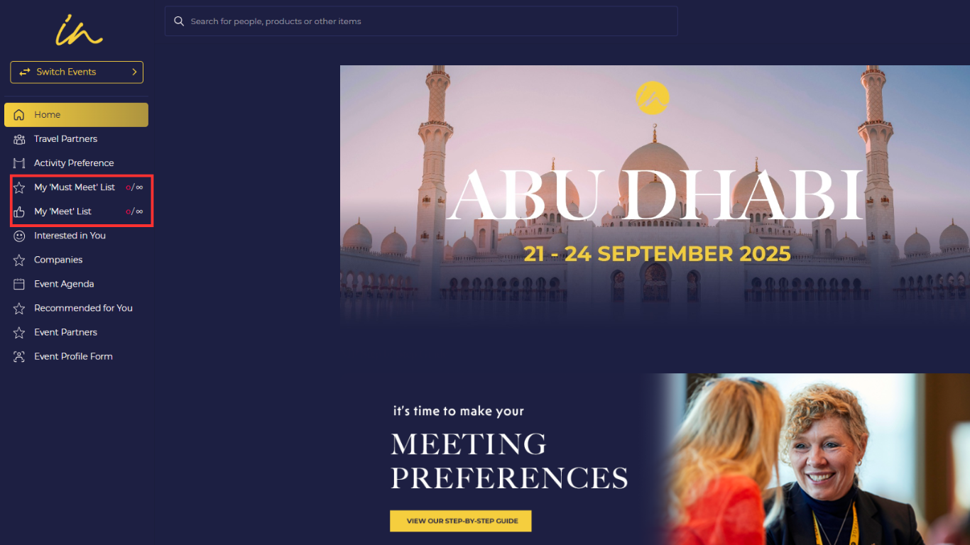 inVOYAGE Global Meeting Preferences — inVOYAGE