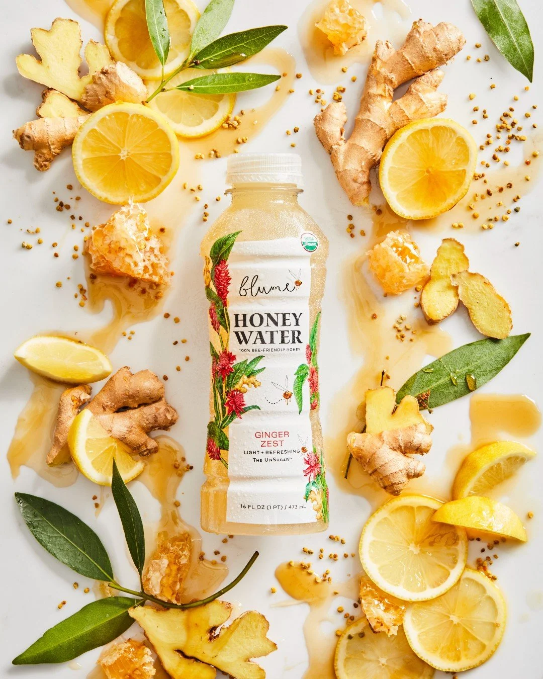 The Spicy One, Ginger Zest 🫚 With a earthy nose and spicy finish. The Ginger Zest brings the heat with a punch of citrus. Sweetened only with bee friendly organic honey.