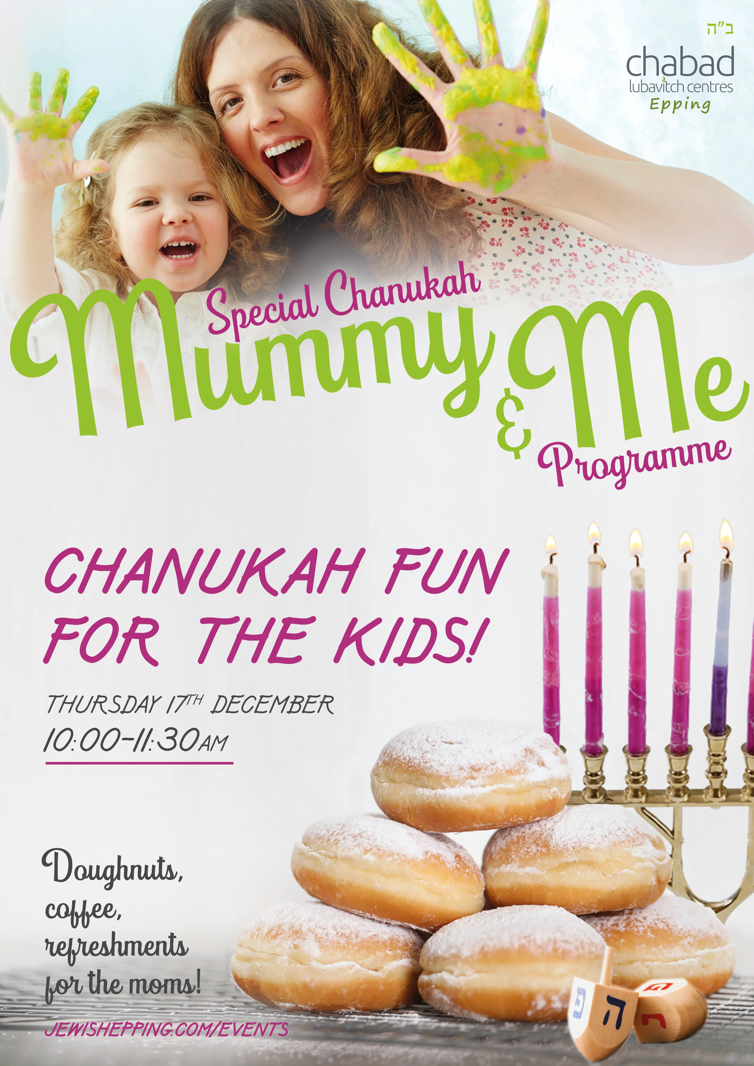 Moms & Tots - Chanukah!
