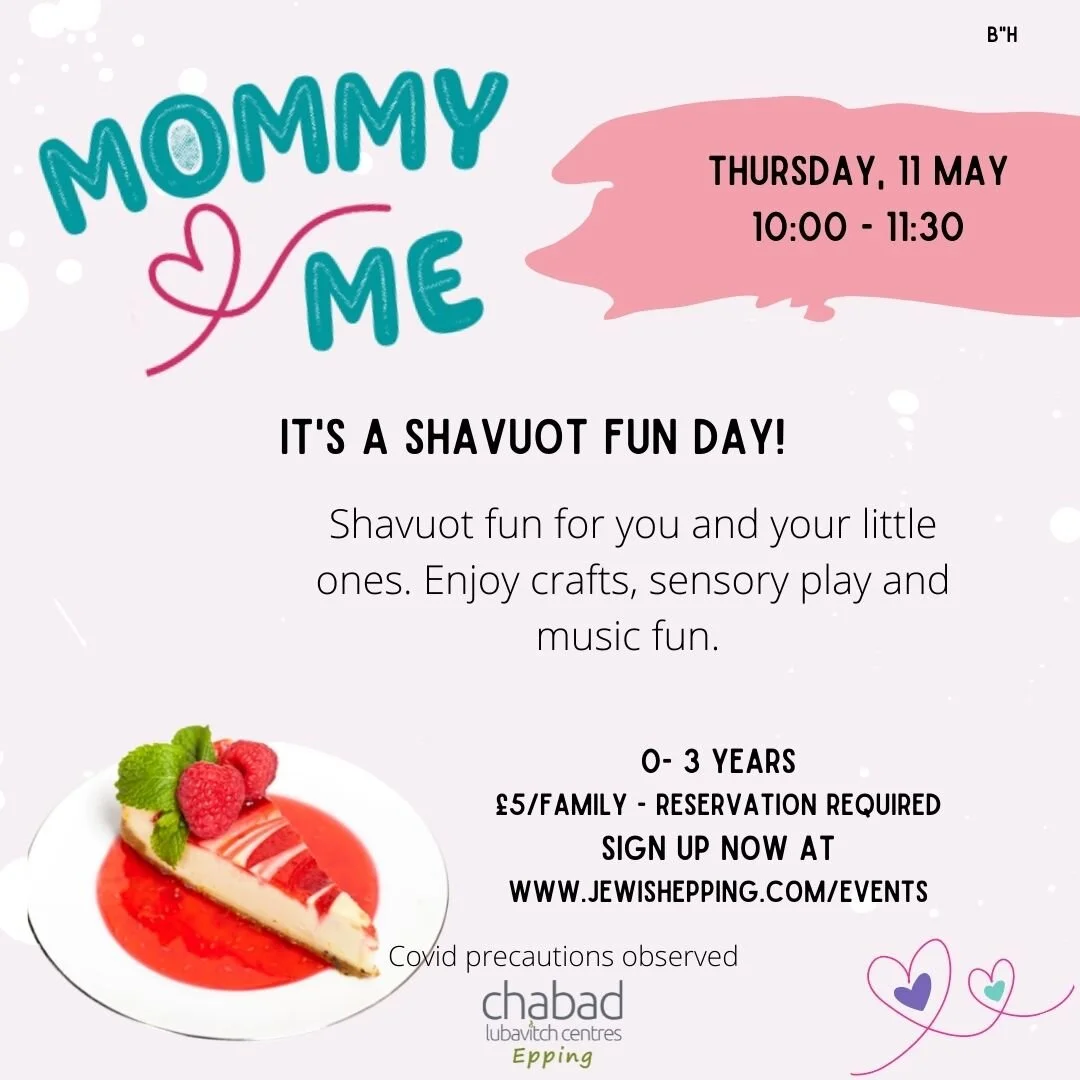 Pre Shavuot Moms & Tots