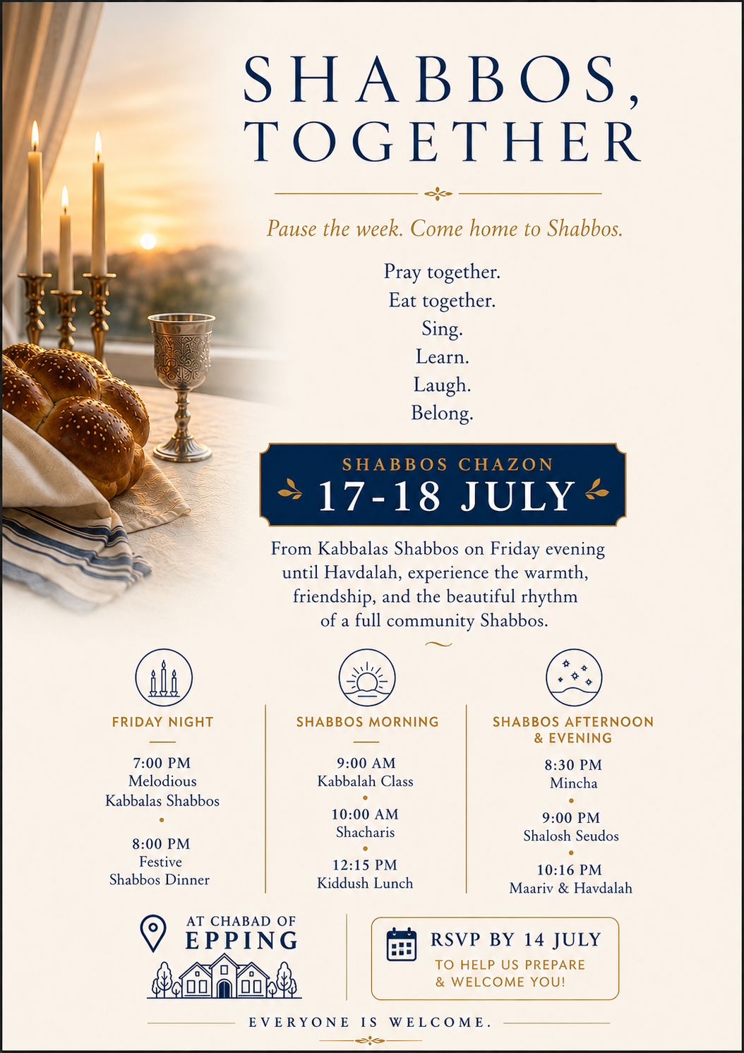 SHABBOS, TOGETHER