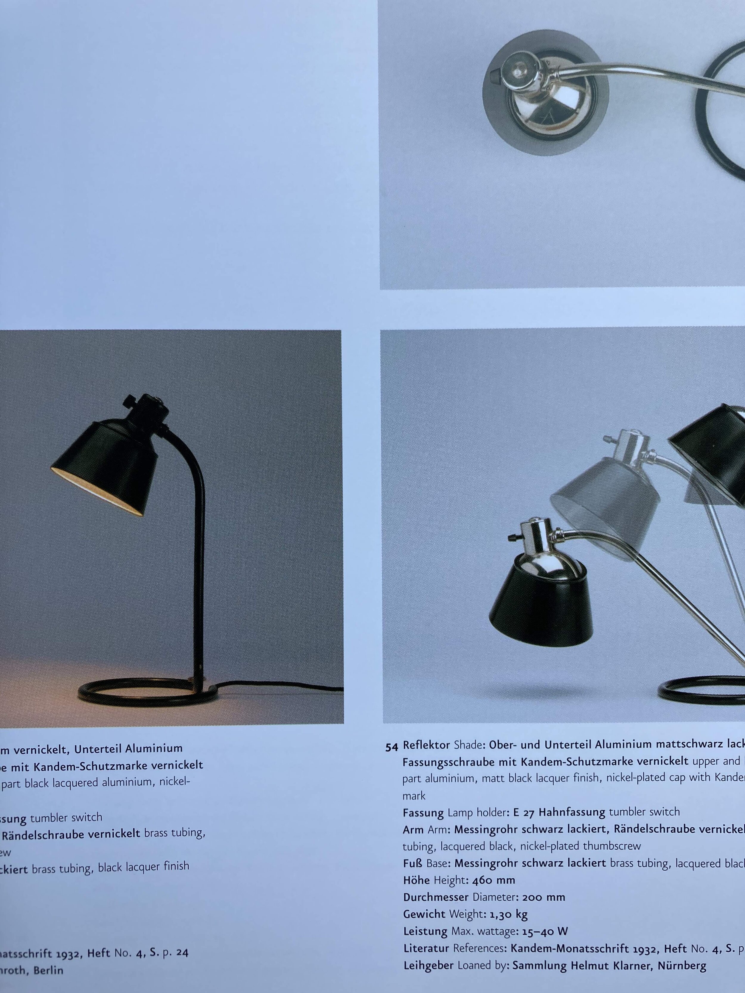 Bauhausleuchten? Kandemlicht!; Bauhaus Lighting? Kandem Bauhausleuchten? Kandemlicht!; Bauhaus Lighting? Kandem