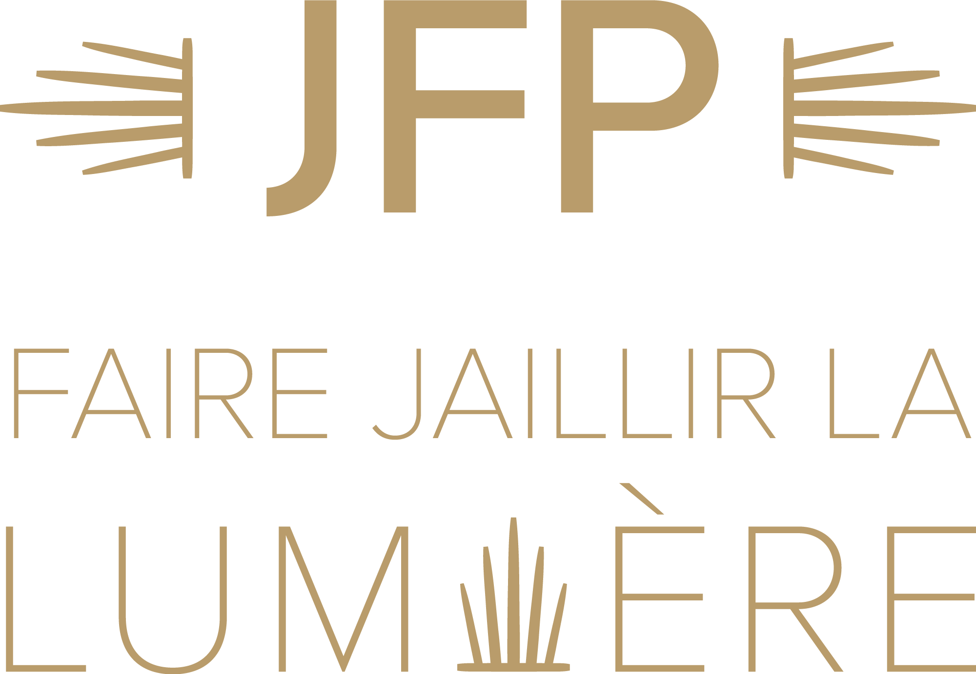 Logotype condensé et slogan