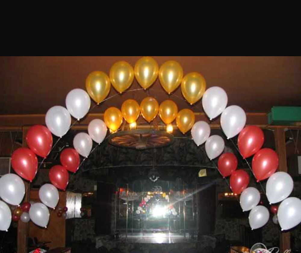 Multi Colour Single Balloon Arches