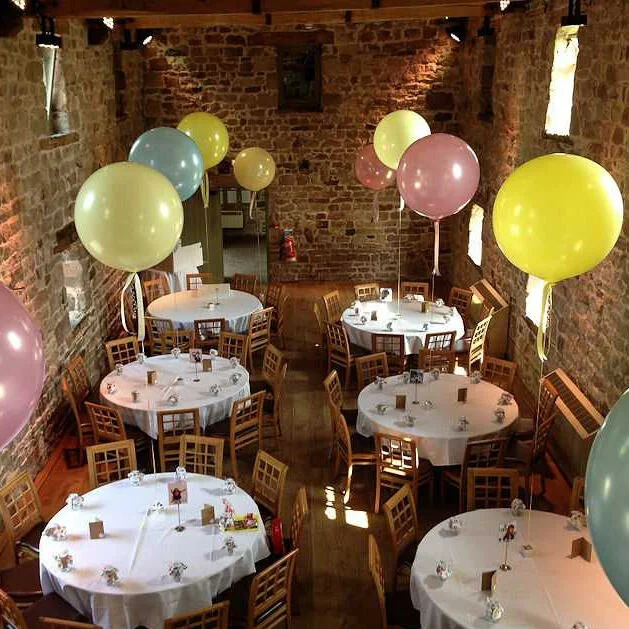 36 inch Latex Balloons at The Ashes Barn Wedding Venue