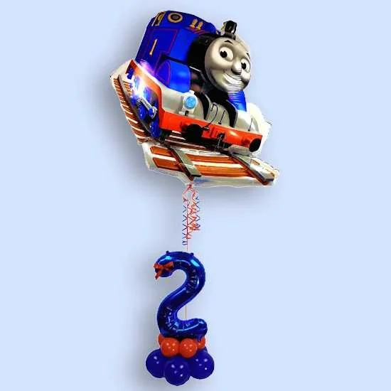 thomas the tank engine balloon display 2nd birthday.jpg