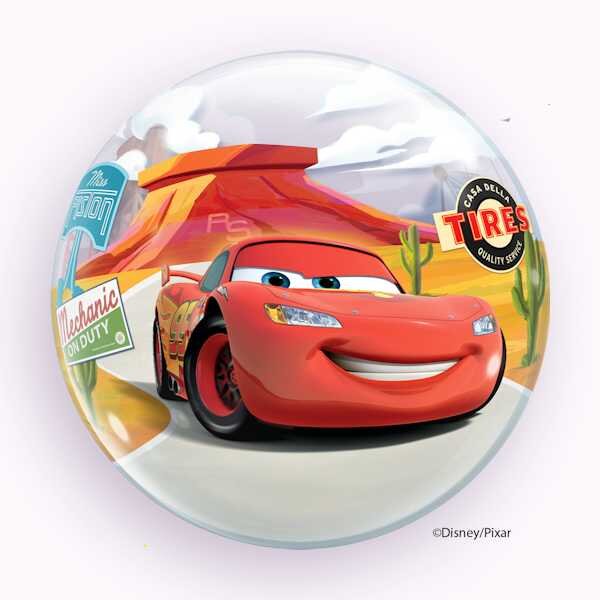 Disney - Lightning McQueen & Mater - 22" Printed Bubble Balloon