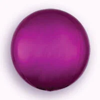 28206 Bright Pink 16" Orbz Foil Balloon