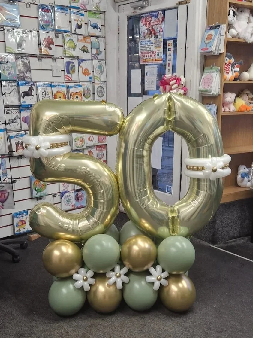 50th Birthday Collage/Daisy Design £45