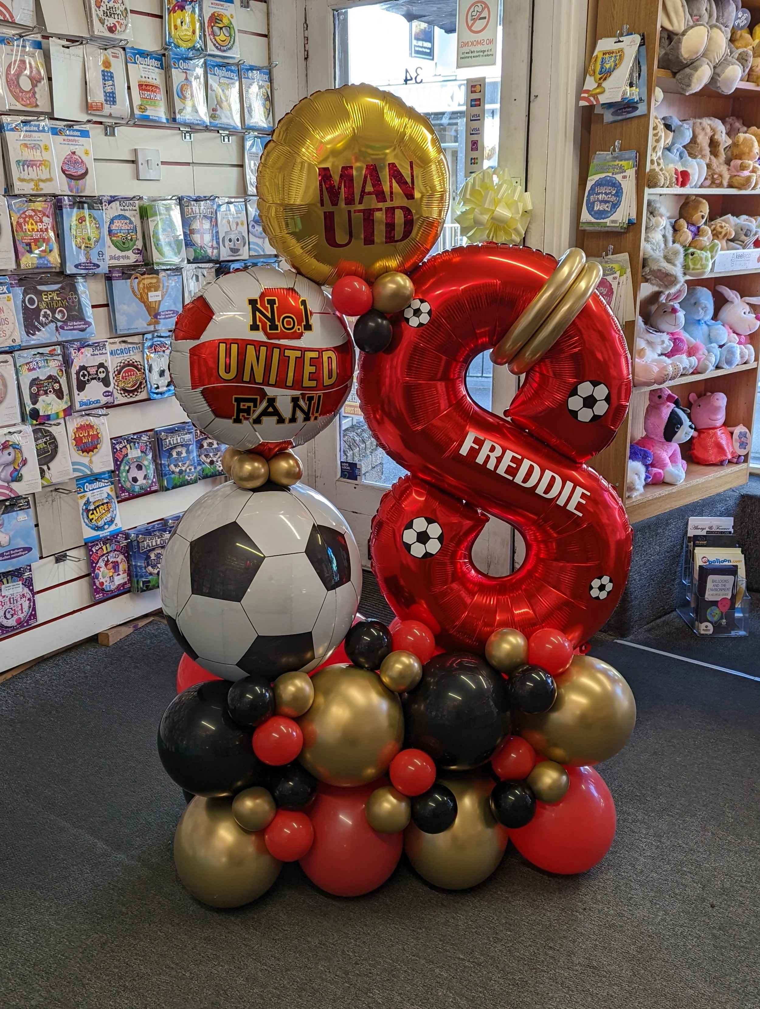 8th Birthday Football Collage £48