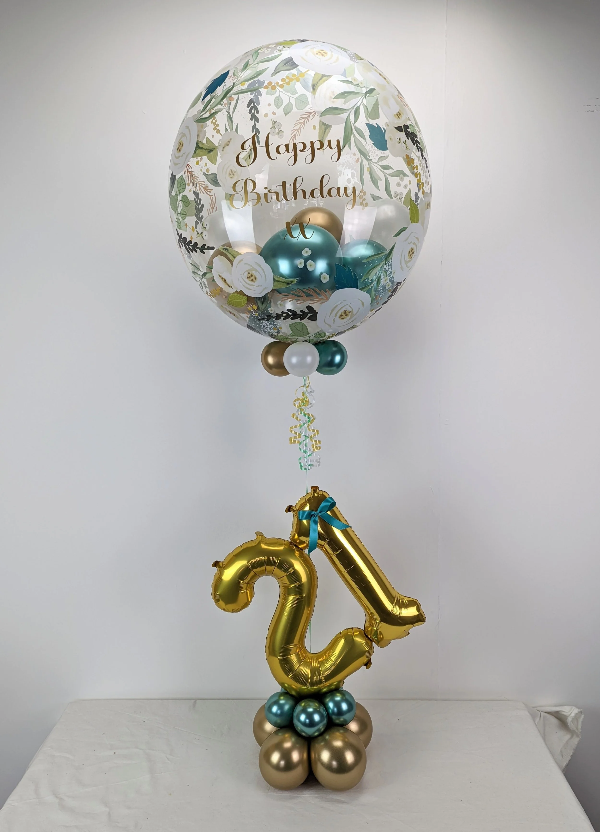 21st Birthday Gumball & mini number display £38