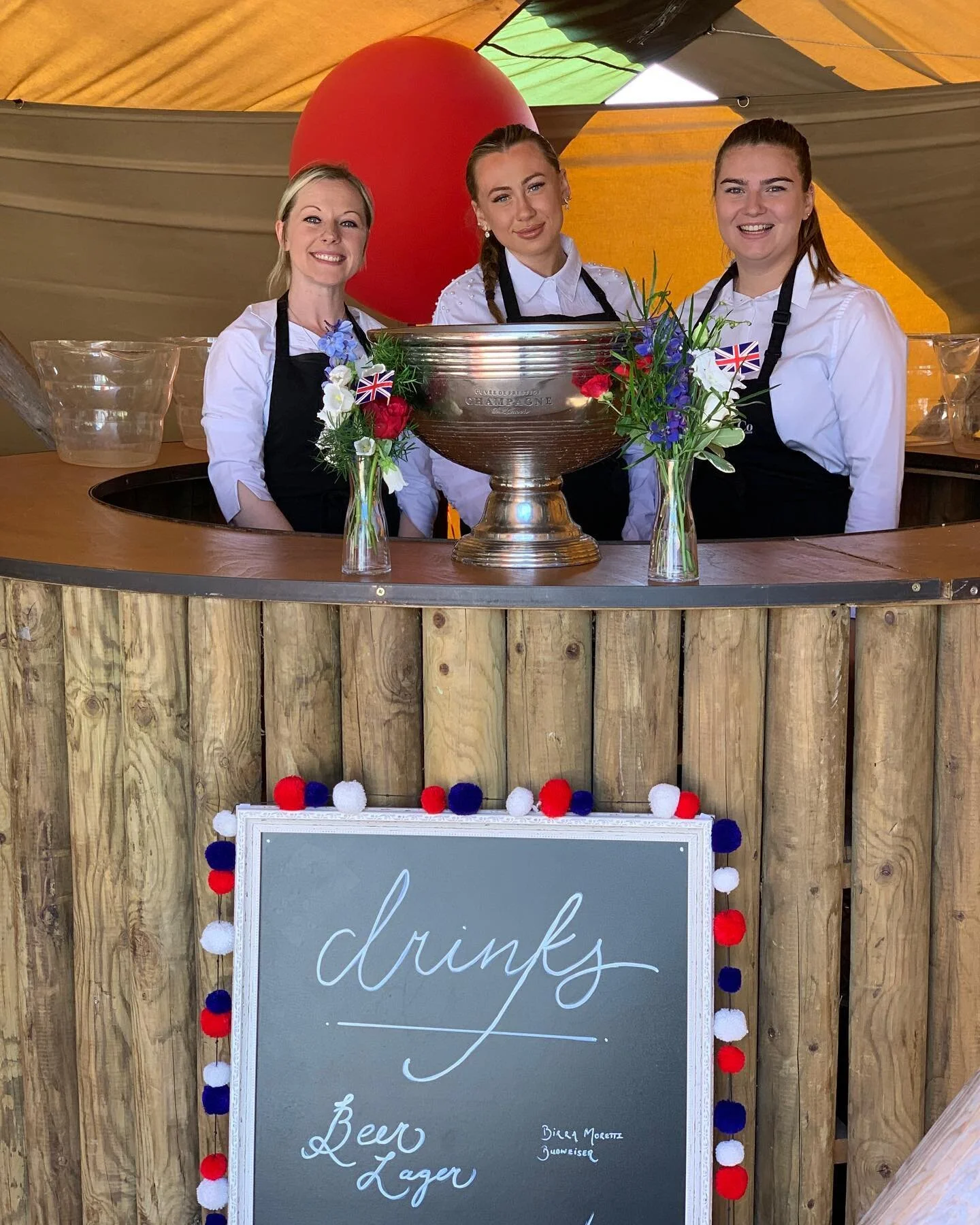 After another fantastic and busy week last week, here are some highlights from just one of the jubilee celebrations we catered for this weekend. Great work from all of the team here!