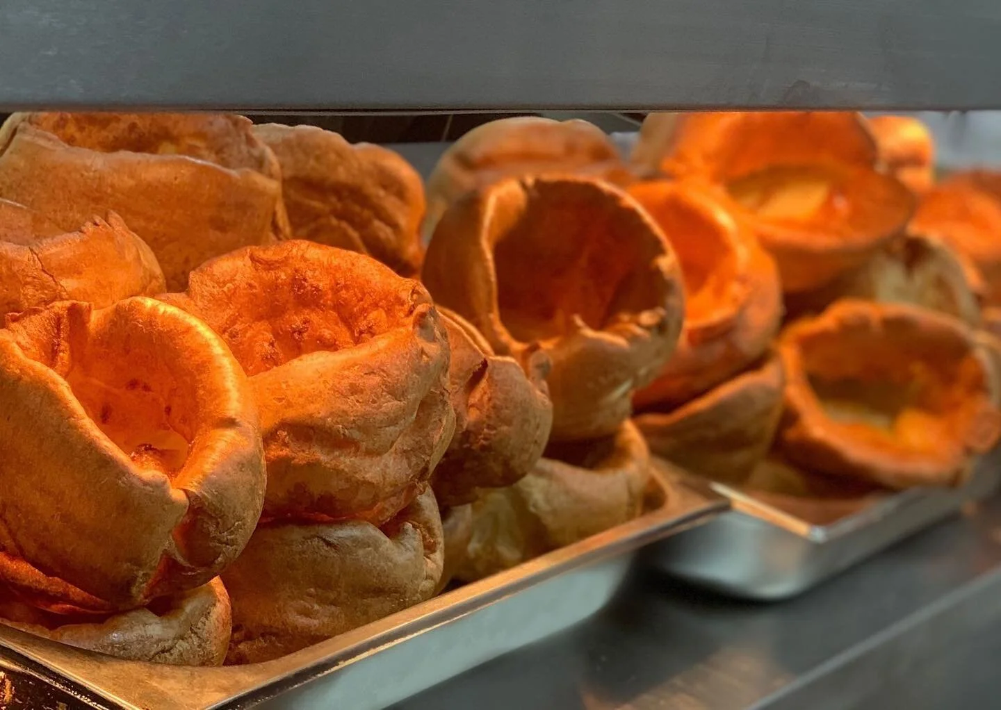 It&rsquo;s easy to see why our head chef is famous for his Yorkshires! Happy Sunday everyone #sundayroast