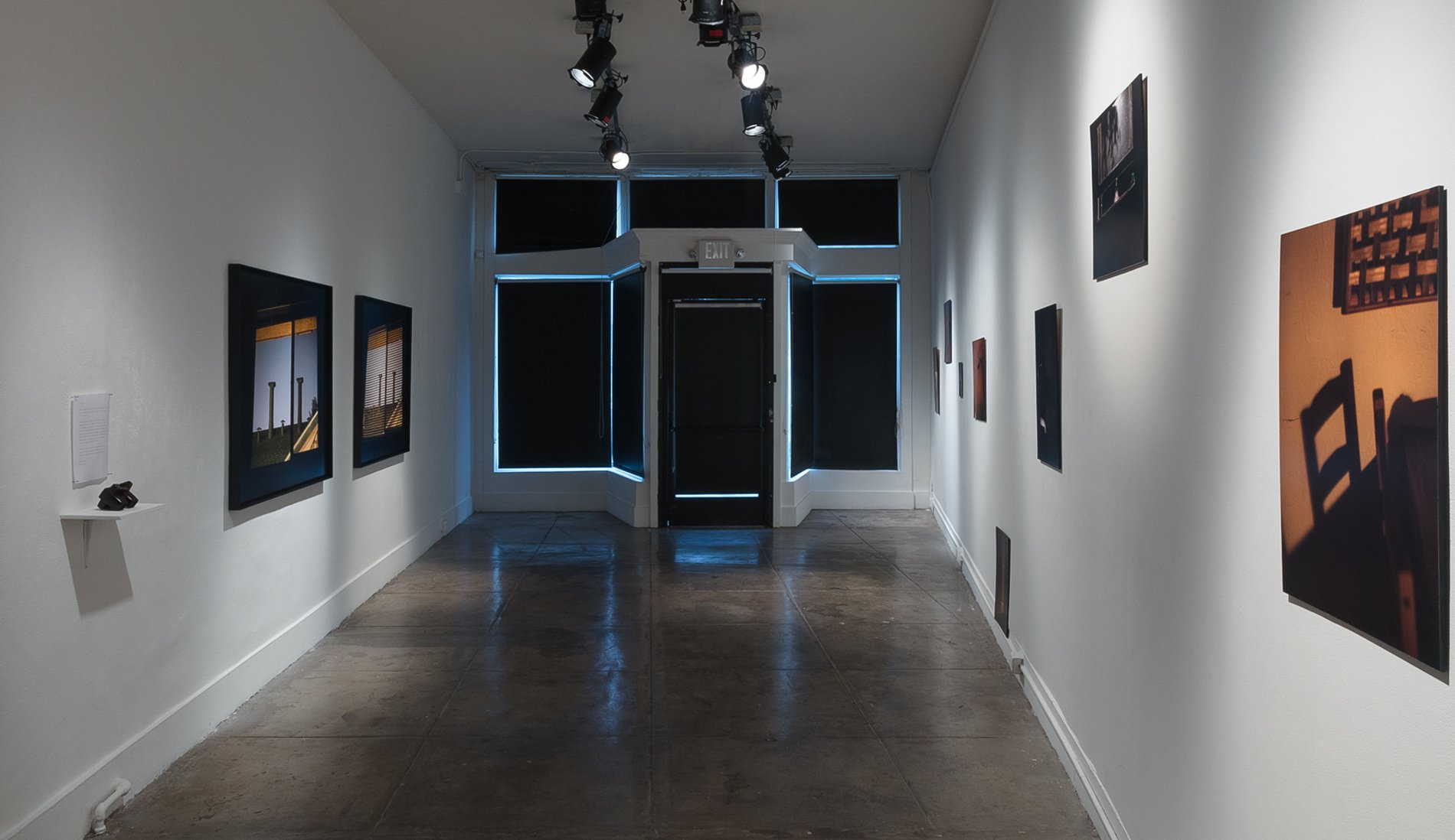 Installation view of After Dark, 2018
Exhibited at College Ave Galleries, Oakland, CA