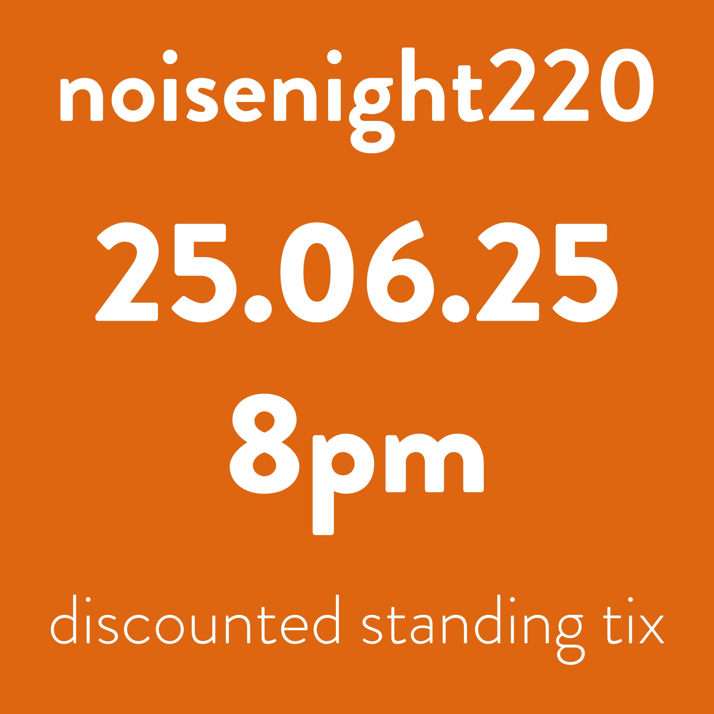 back noisenight220: alexandra + stephanie (first release)