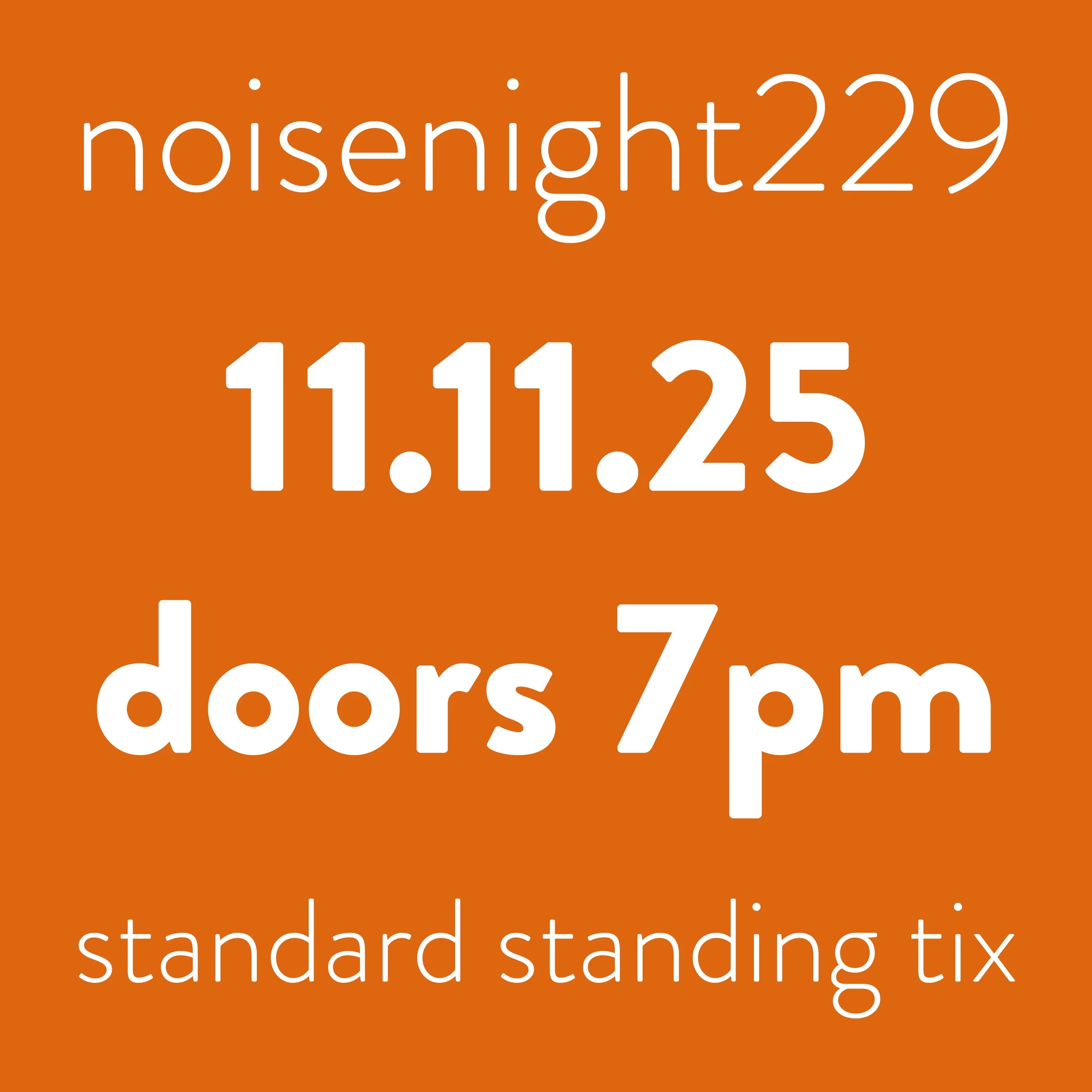 back noisenight229: mariam batsashvili (second release)