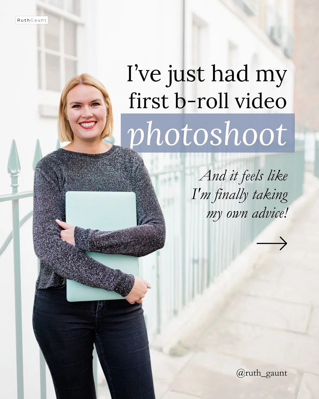 In August I had my first b-roll video photoshoot and I&rsquo;m buzzing about it!

I was just getting so tired of spending hours trying to film the perfect clip of me working at my desk only to hate them all. Just me? I doubt it!

It hit me that I was