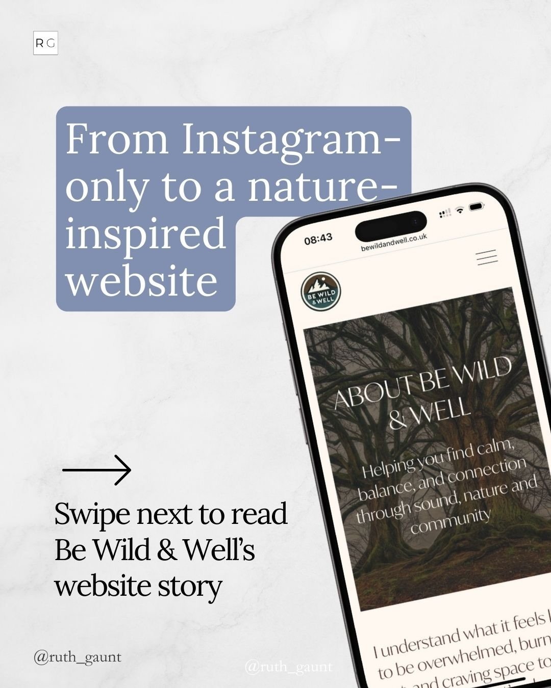 Sometimes the best businesses are the ones that have been hiding behind a Linktree 🌿

Leanne from Be Wild &amp; Well had been running her wellness business for a year using just Instagram, Linktree, and her booking platform. She was smashing it.

Bu