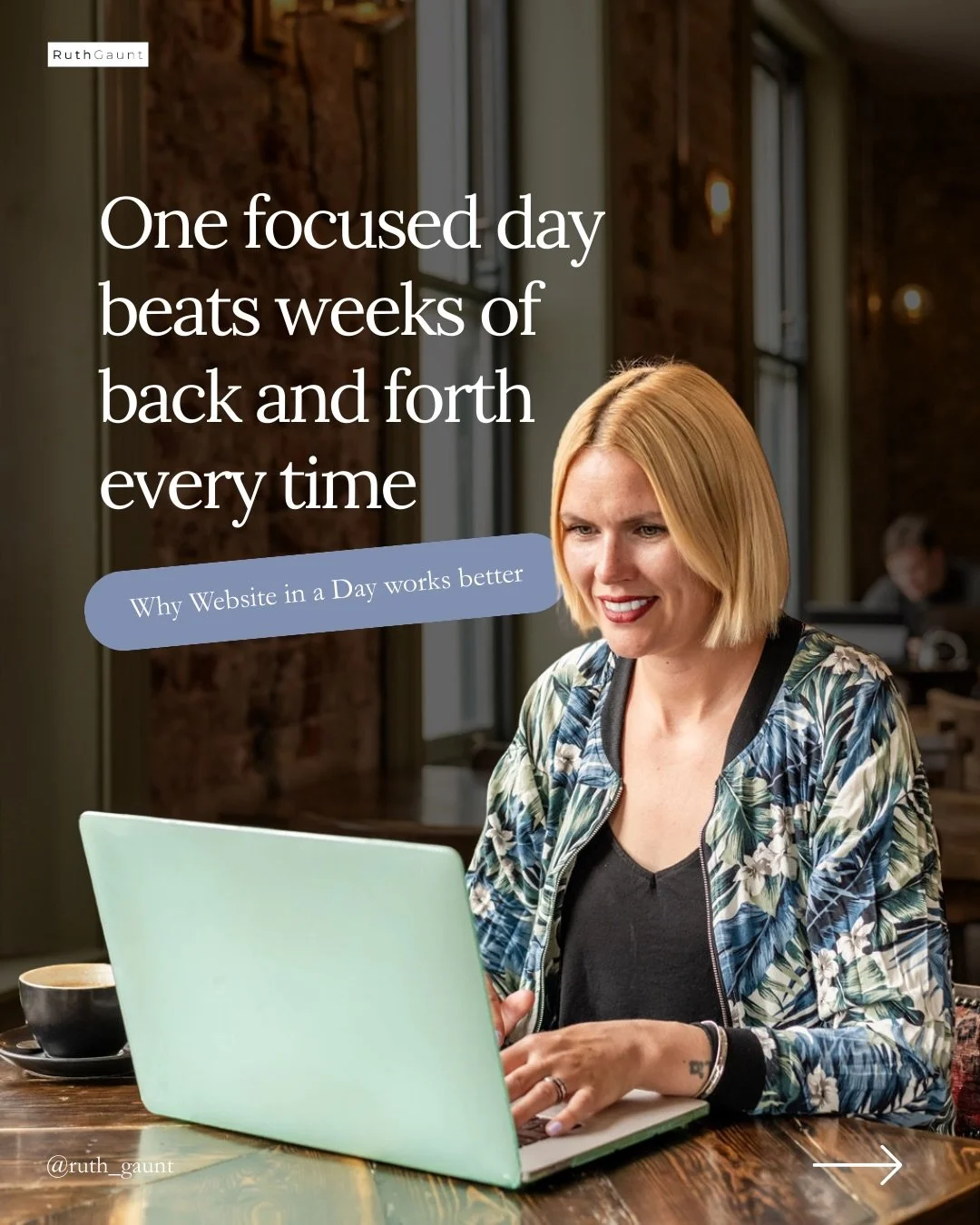 The trouble with traditional website timelines is they kill momentum before you even start

You finally decide you need a website, get all excited about it, then spend weeks going back and forth with a designer. By the time it launches, you&rsquo;ve 