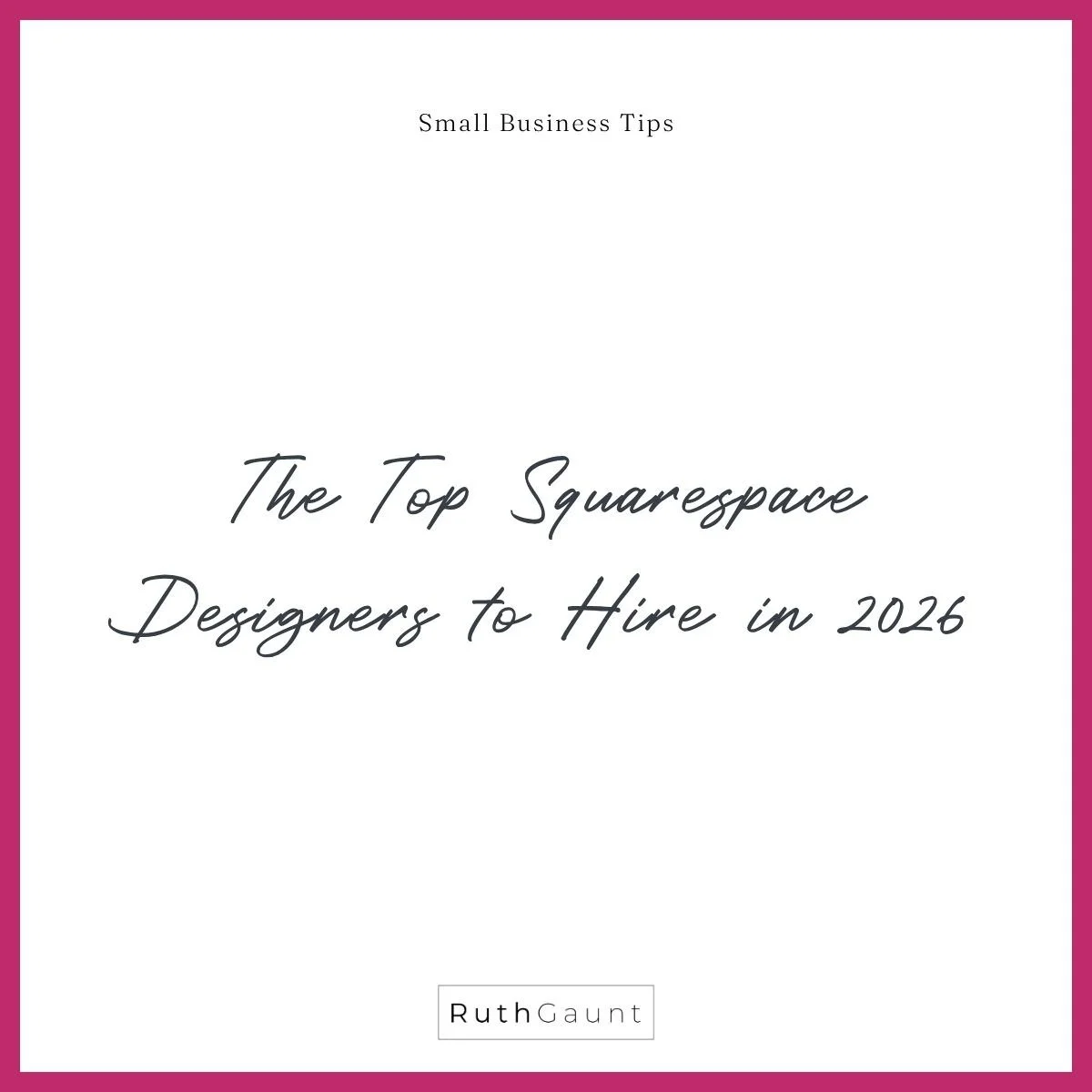 The Top 8 Squarespace Designers to Hire in 2026