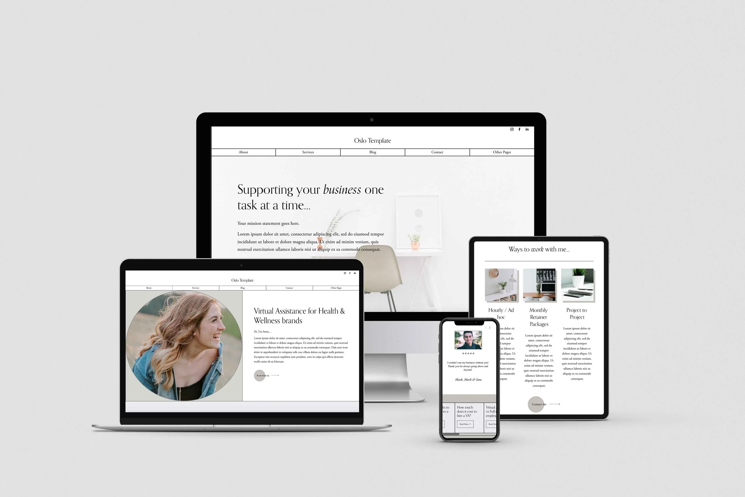 Ruth Gaunt • Squarespace Web Designer