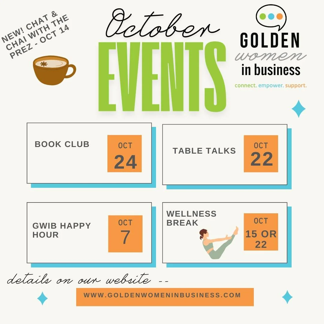 Join us for an event in October! Link in bio.