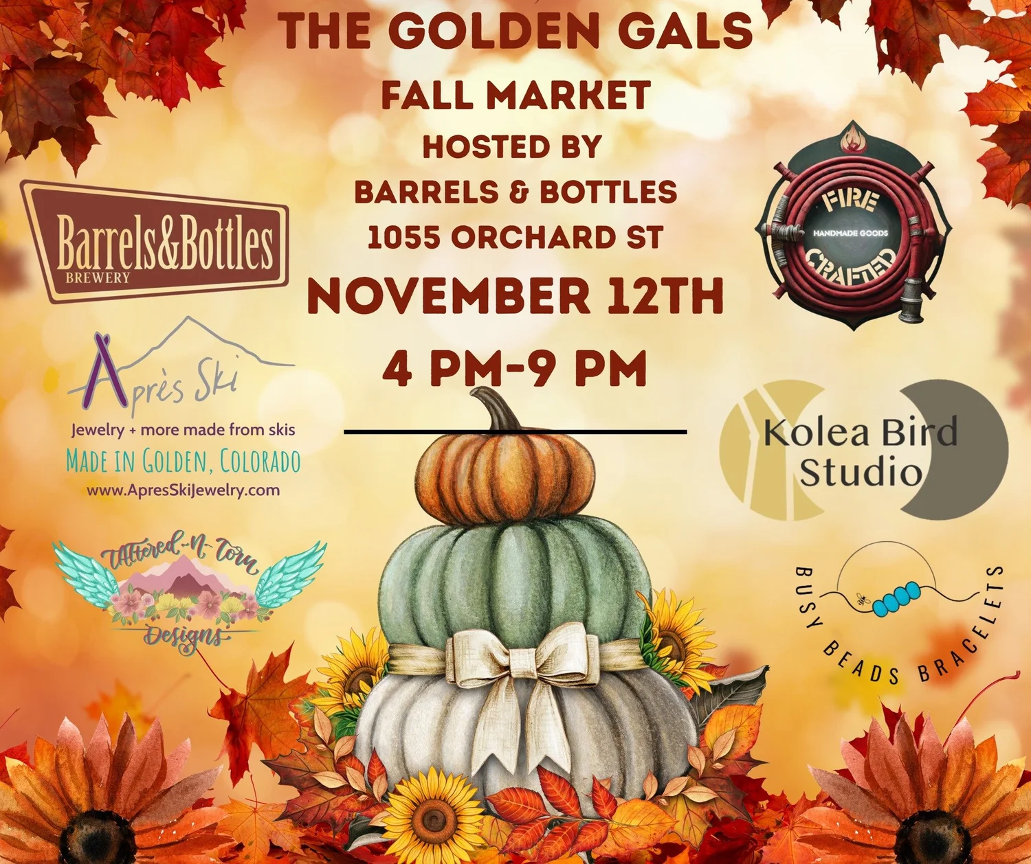 The Golden Gals Fall Market — Golden Women in Business