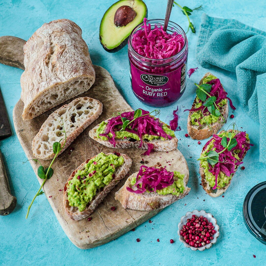 Organic Ruby Red Sauerkraut with Avocado! 🥑

Barrel Aged &amp; Traditionally Fermented
www.culturedfoodco.ie

#fermentedfoods #sauerkraut #guthealth #probiotic #organic #vegan #functionalfood #digestion