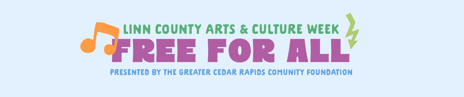 Linn County Arts &amp; Culture Week Free For All