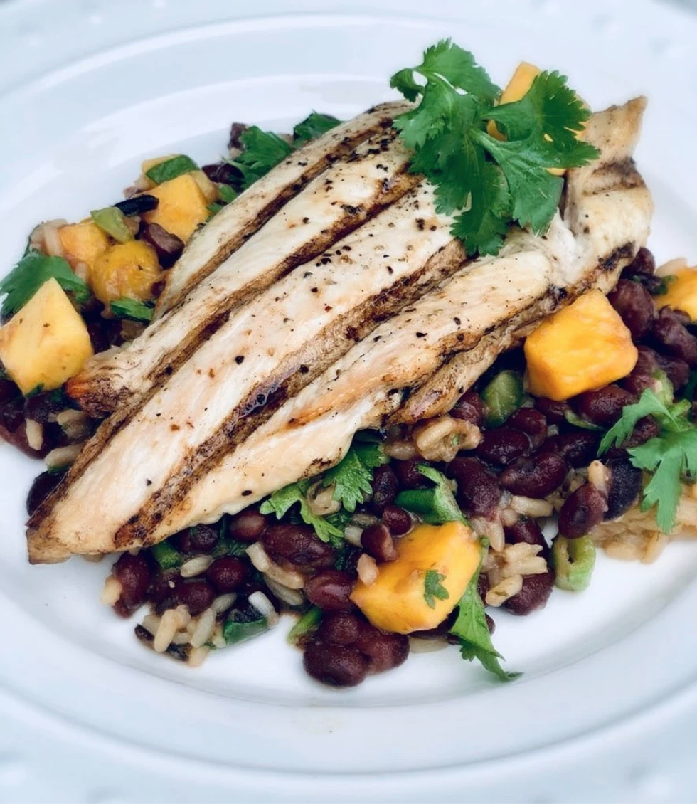 Black Bean and Mango Salad