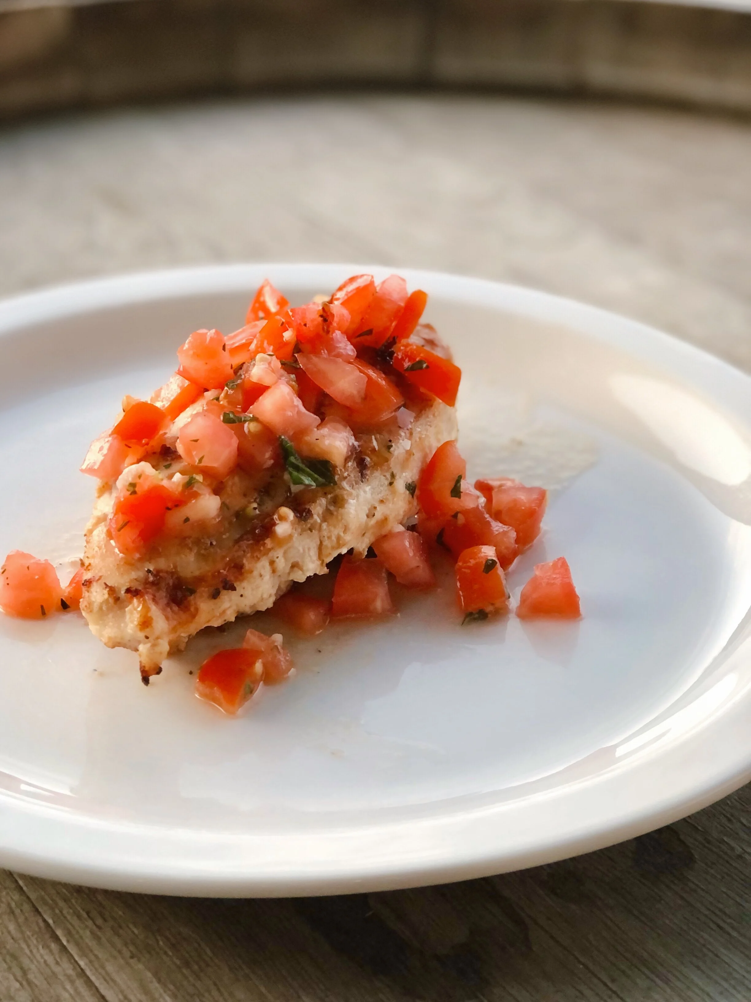 Grilled Bruschetta Chicken