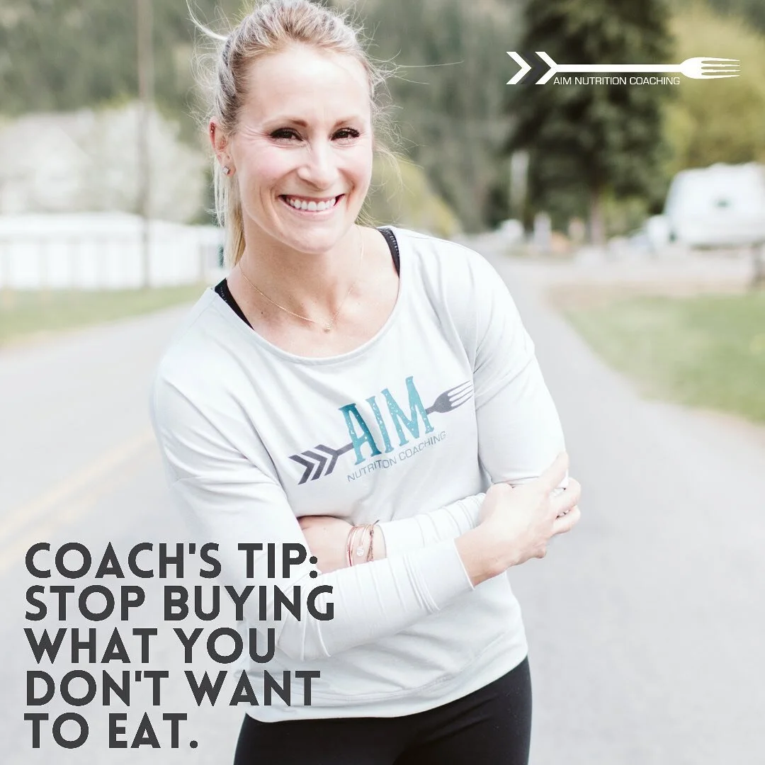 Stop buying what you don't want to eat