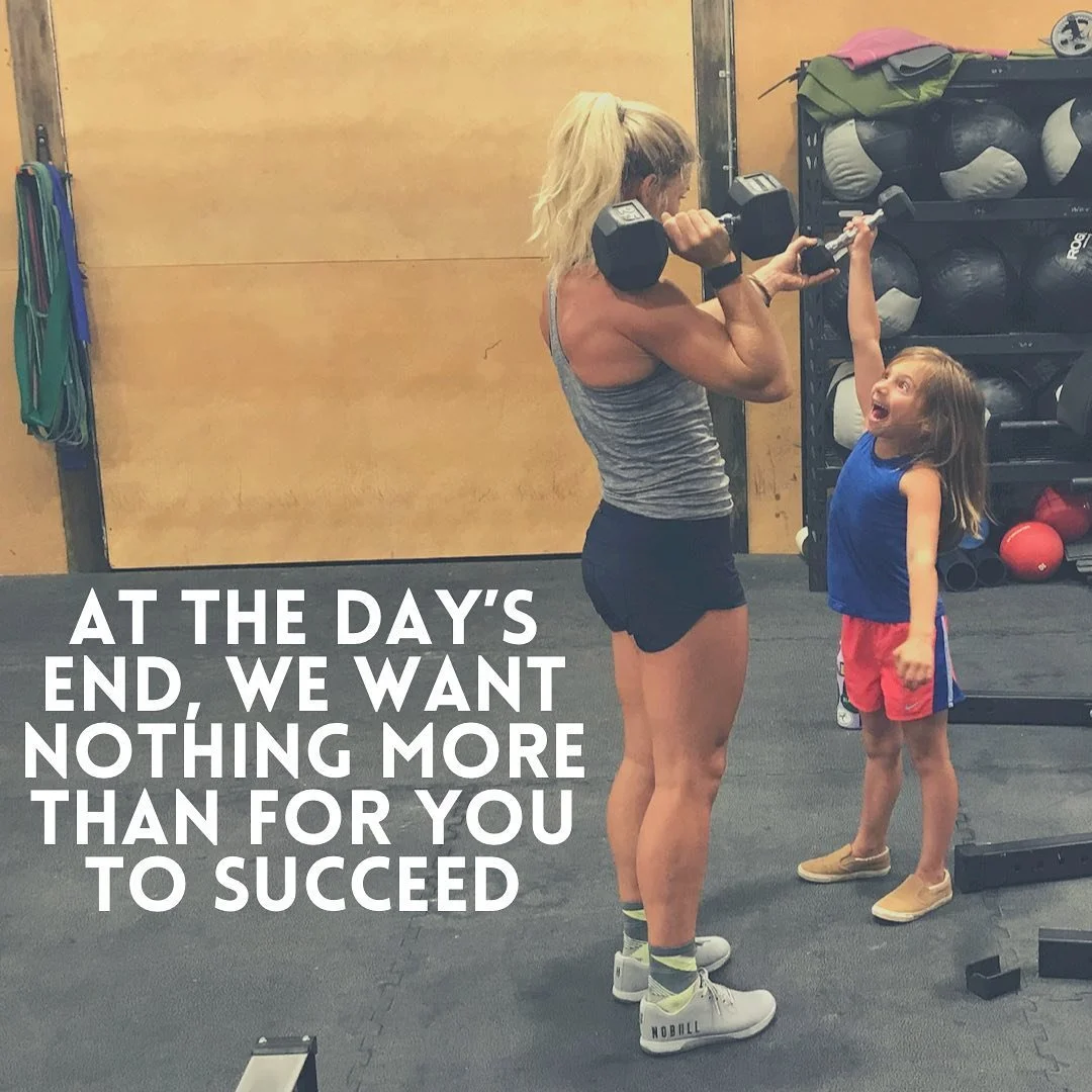 We Want Nothing More Than For You To Succeed