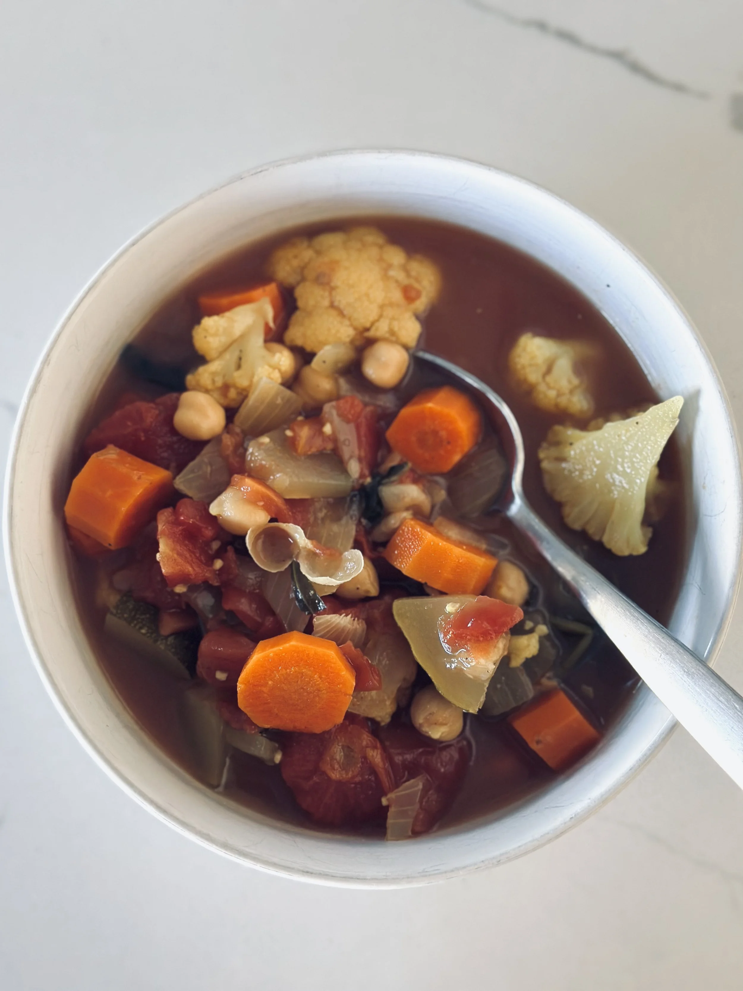 Chicken and Vegetable Curry Soup