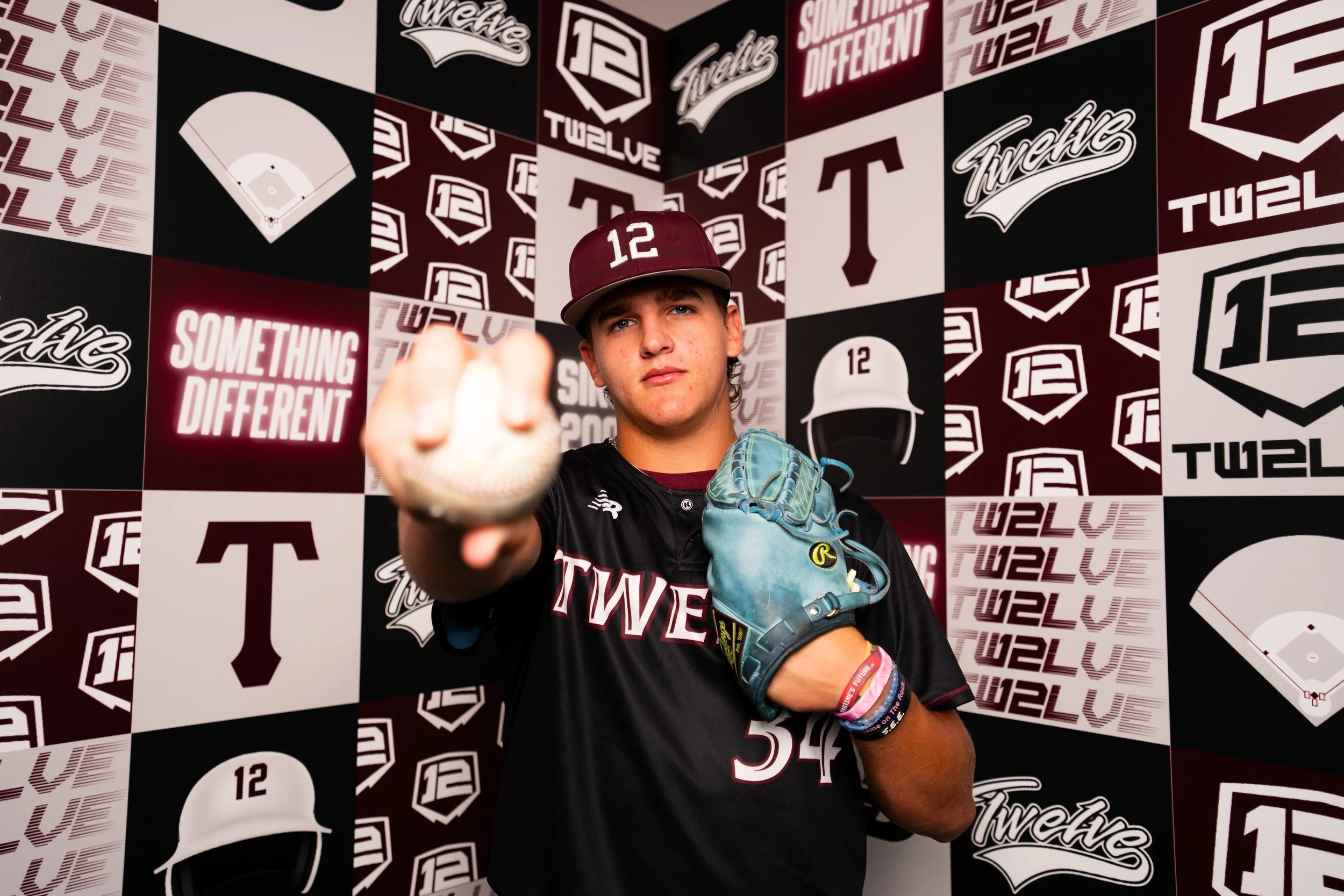 Photo of Reid Traeger, Texas Twelve Red Sox player and class of 2027 grad. Committed to Rice University Baseball.