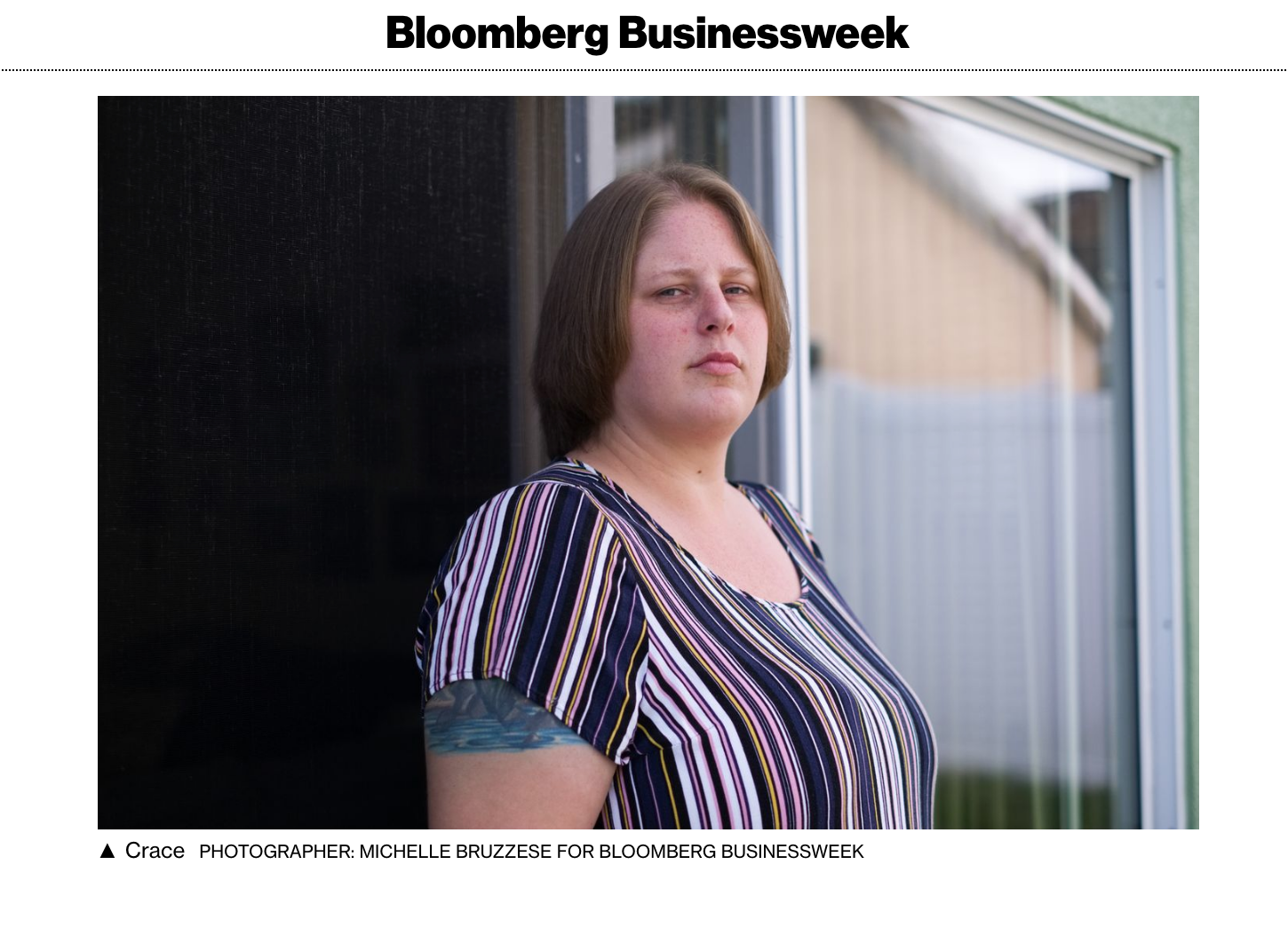  Bloomberg Buisnessweek portrait of Lauren Crace  
