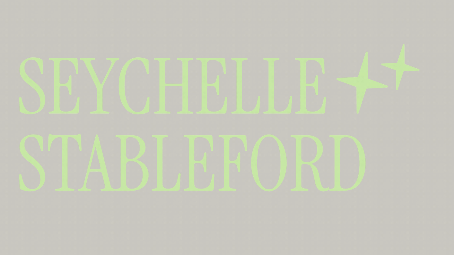 Seychelle Stableford