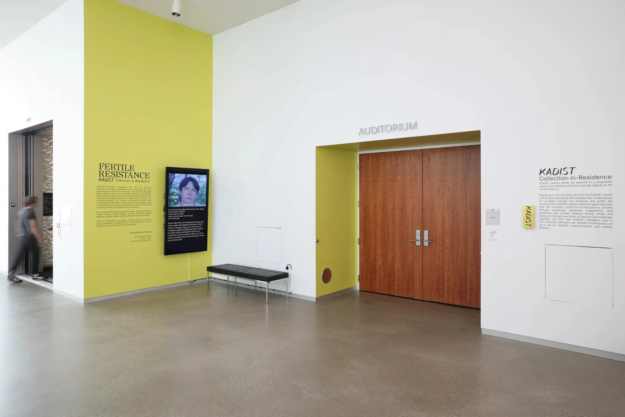 Exhibition identity for FERTILE RESISTANCE: Collection-in-Residence